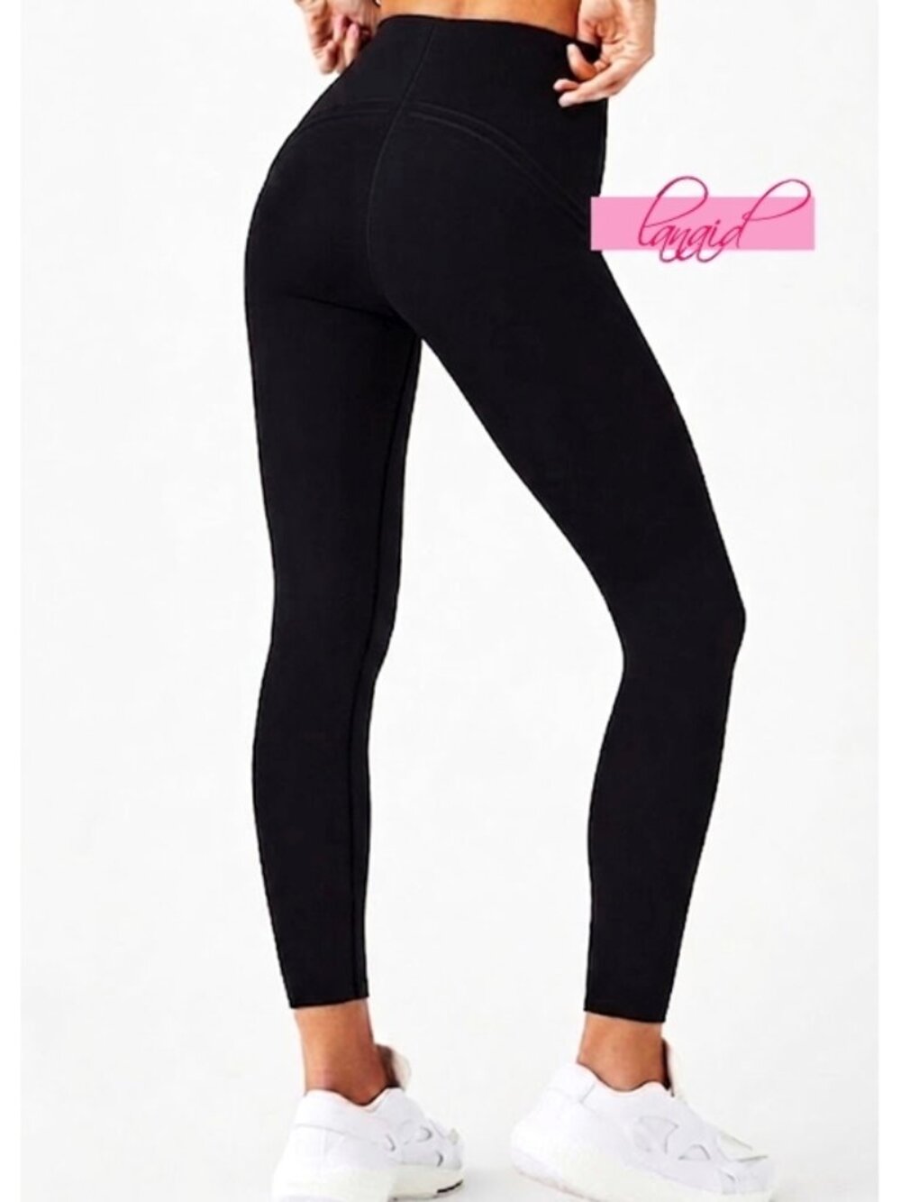 Spanx Booty Boost Injection 7/8 Leggings Very Black High-Rise Waist Shapewear S
